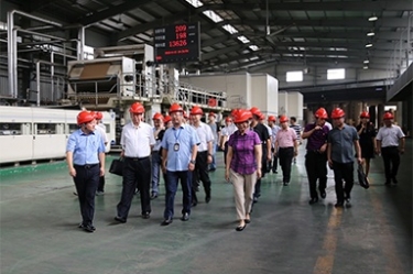 2018年9月12日，，，天下政协常委、、、提案委员会副主任郭庚茂、、、支树平率领调研组莅临公司开展调研