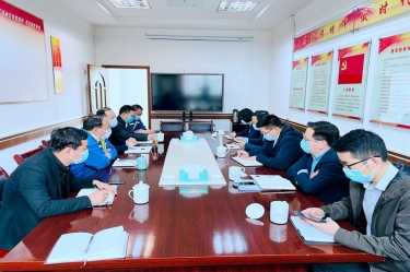 平湖市委常委、、、副市长戴振一行莅临平湖景包调研走访